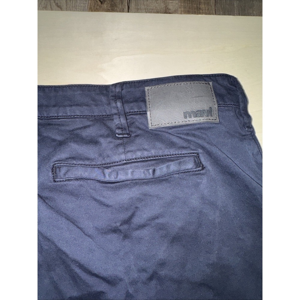 Mavi Johnny Slim Leg Chino Pants Navy Blue Men's Size 38/28 - Picture 11 of 11